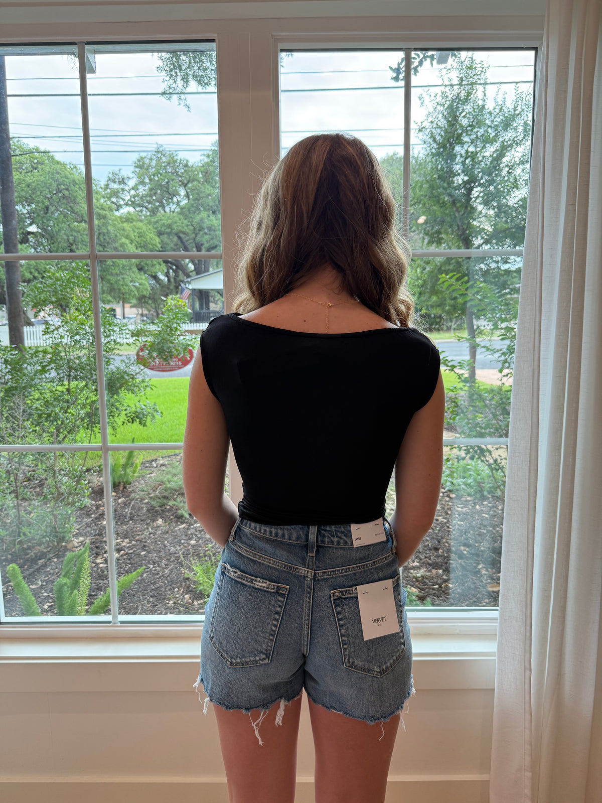 Downtown Darling Top - Black