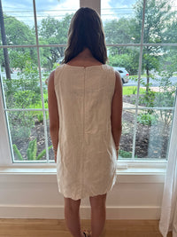 Sunday Stroll Mini Dress - Ecru