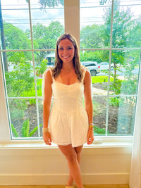 Sunday Brunch Romoper - White