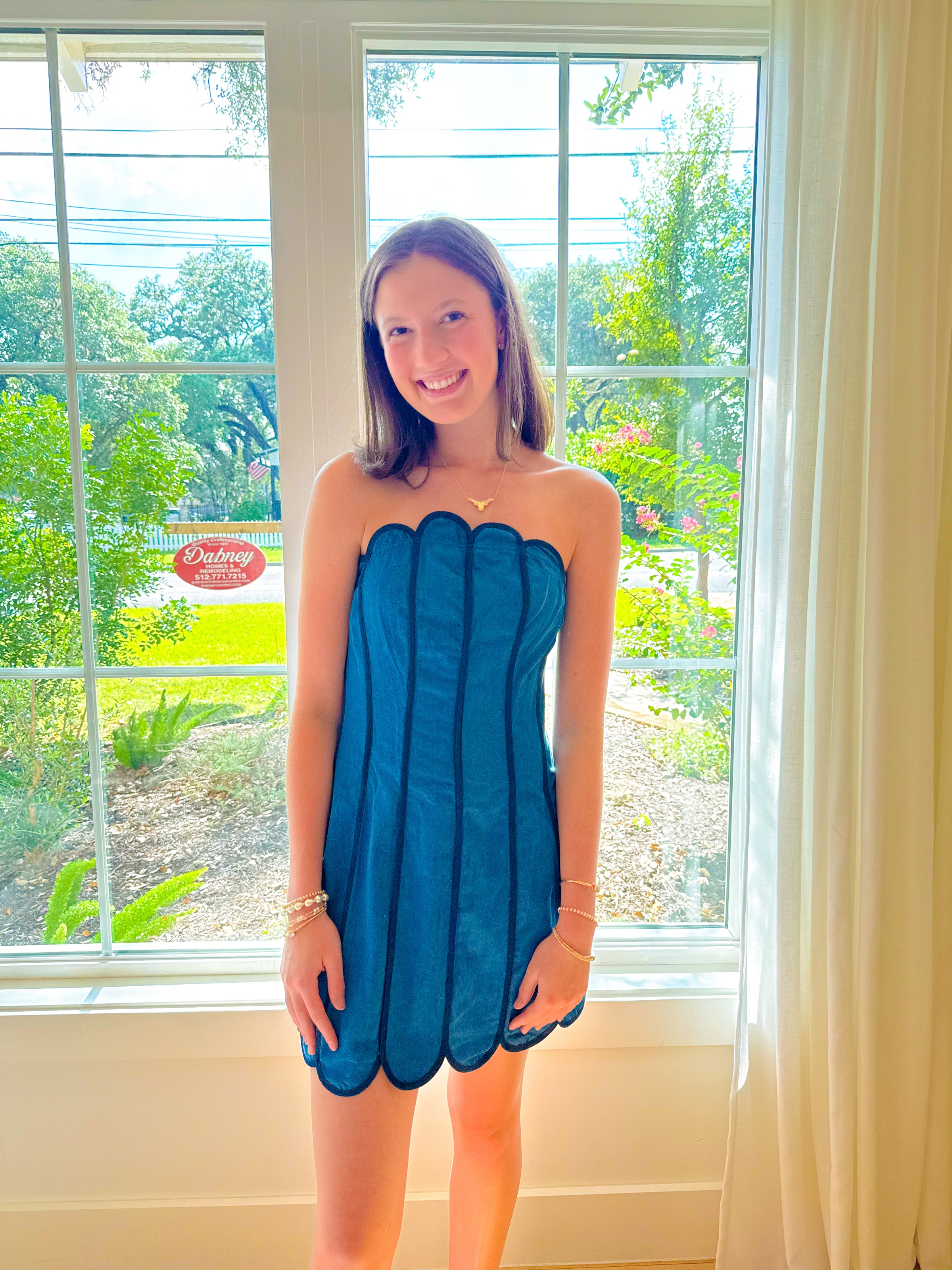 Harbor Blue Denim Dress