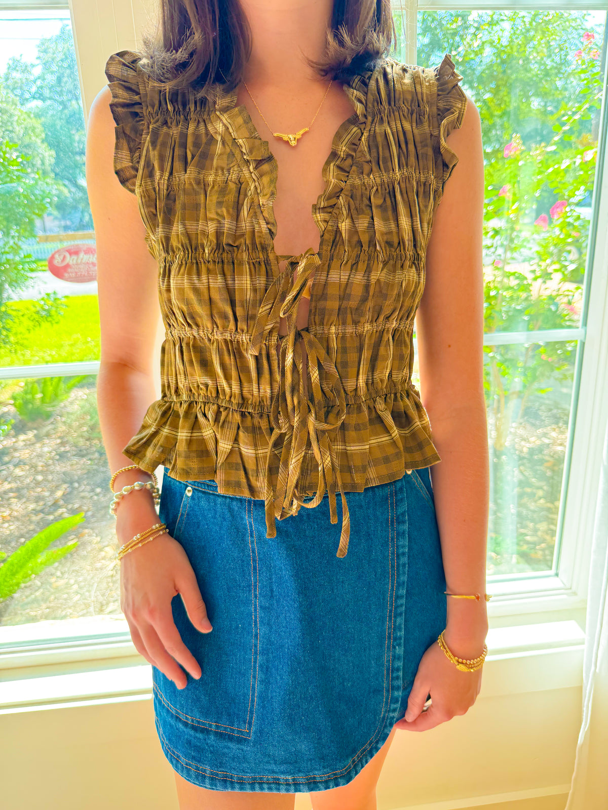 Maple Lane Top - Brown