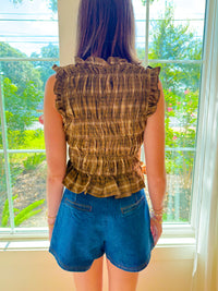 Maple Lane Top - Brown