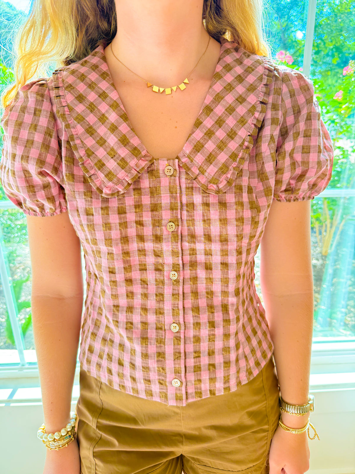 Harvest Honey Top - Pink