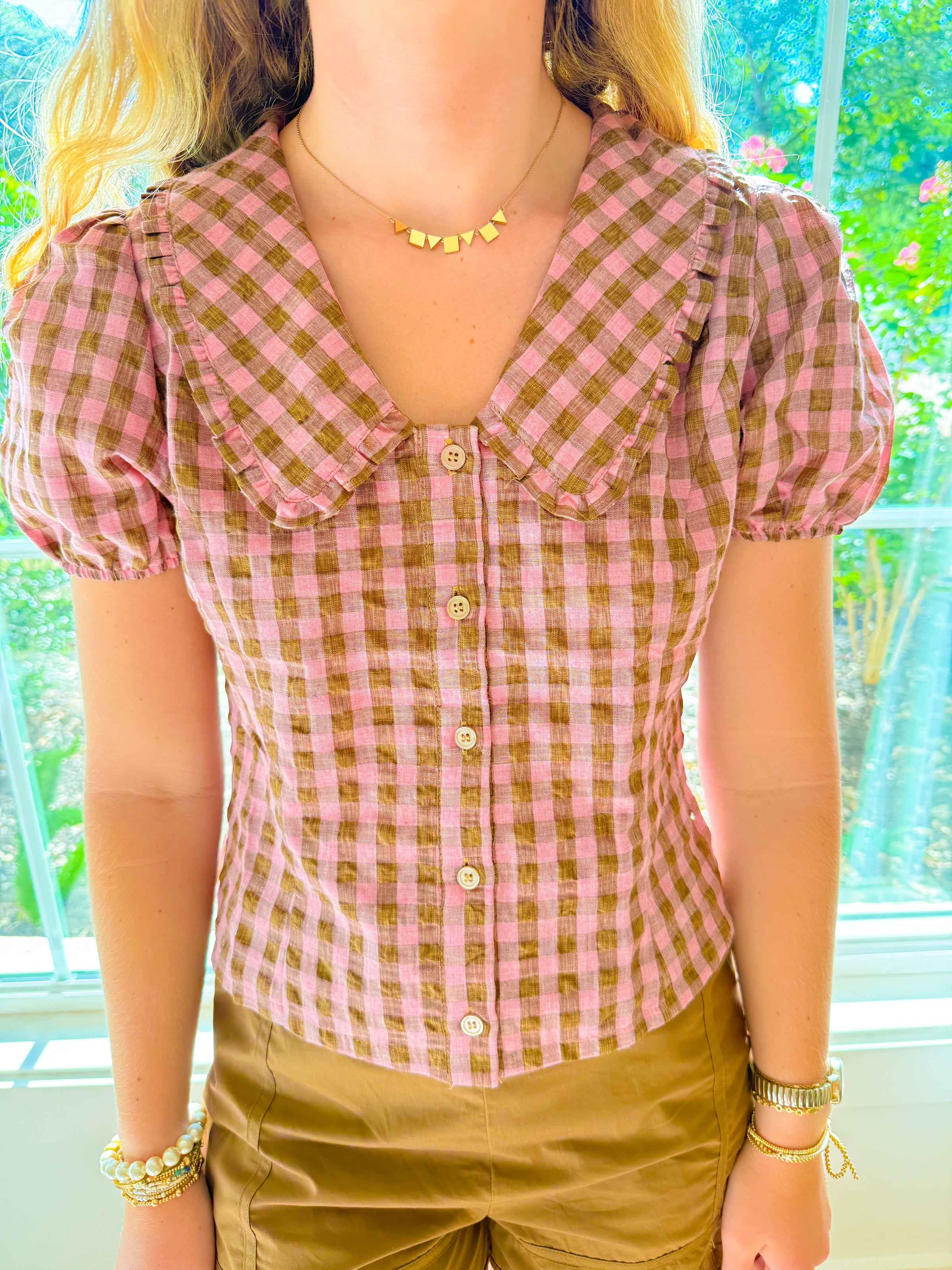 Harvest Honey Top - Pink
