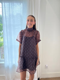 Blue Moon Polka Dot Dress