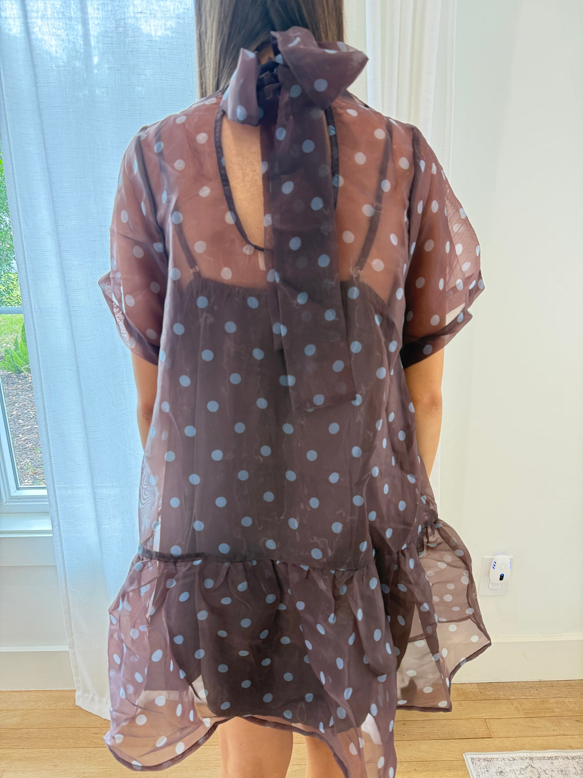 Blue Moon Polka Dot Dress