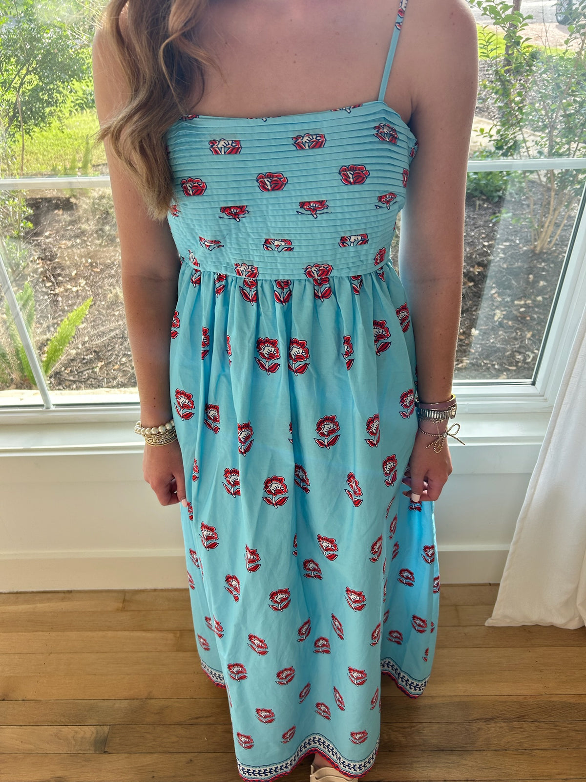 Endless Summer Floral Dress - Blue