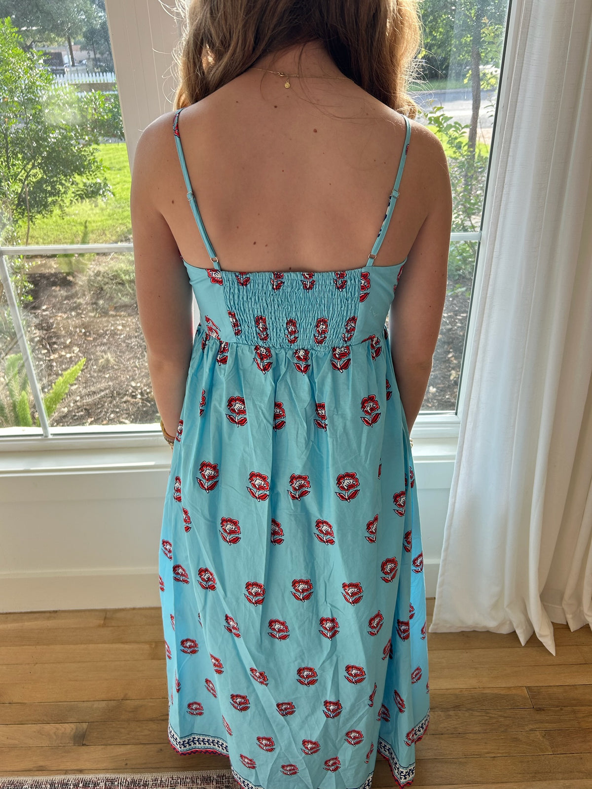 Endless Summer Floral Dress - Blue