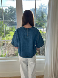 Downtown Denim Top