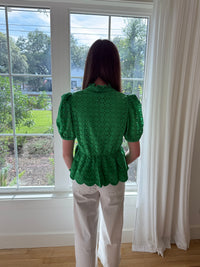 Blooming Belle Top - Green