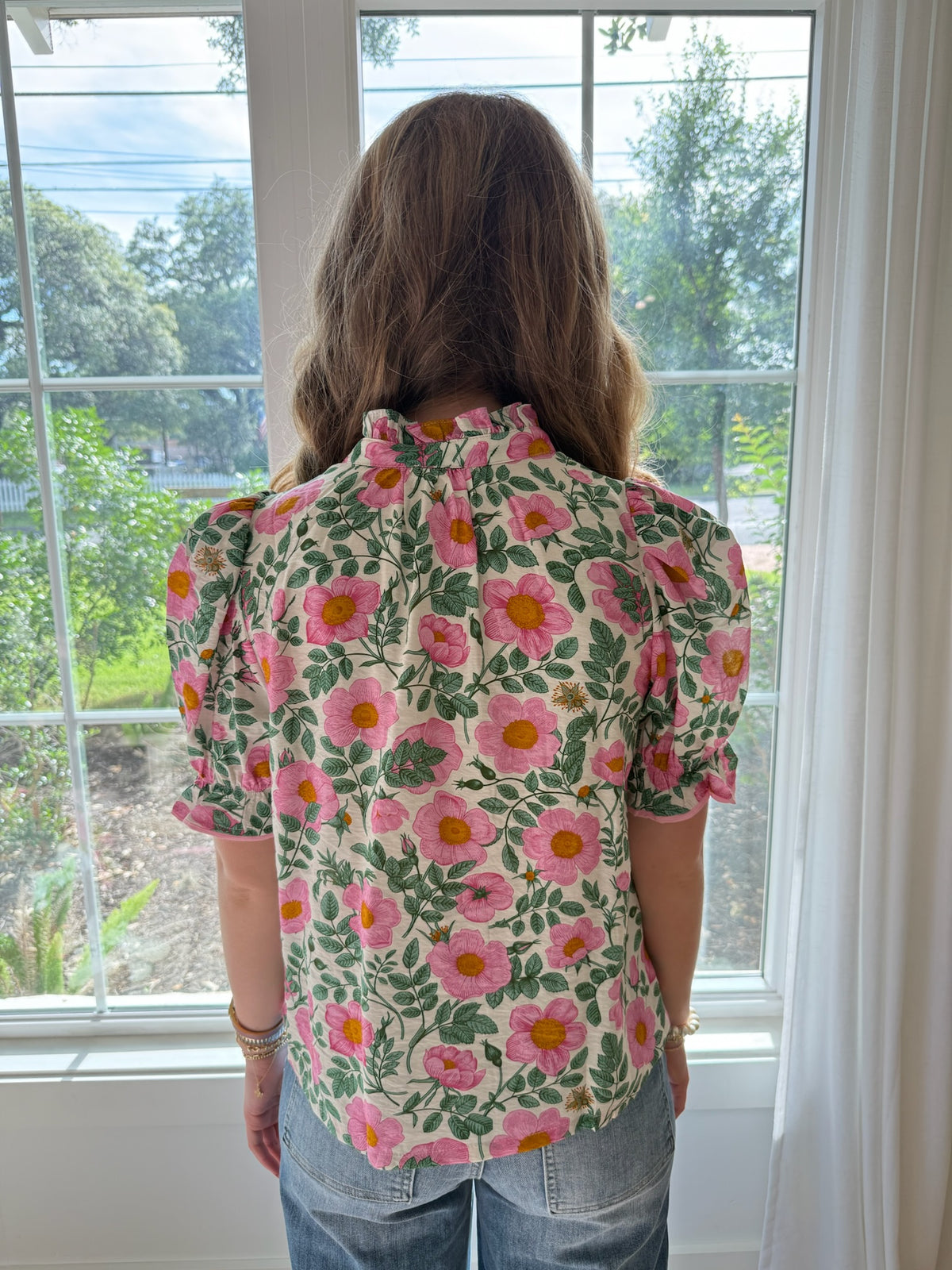 Garden Party Top - Pink