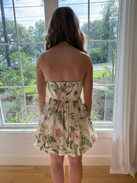 Garden Muse Mini Dress - Off White