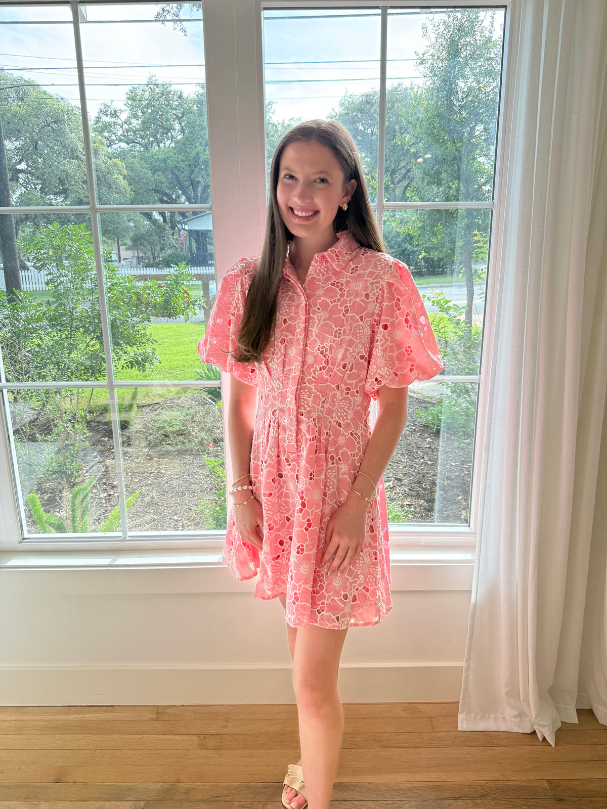 Southern Belle Dress - Pink