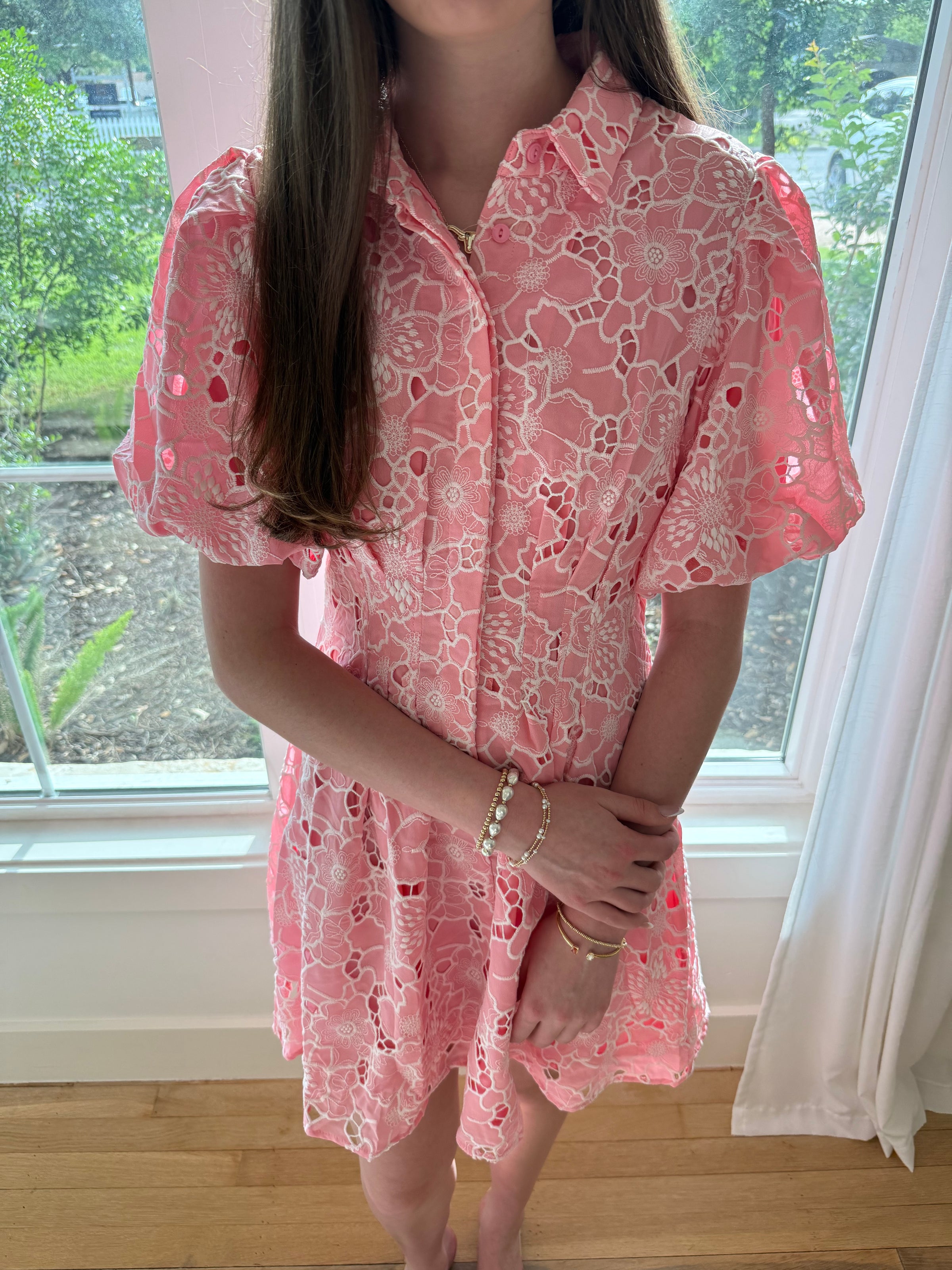 Southern Belle Dress - Pink