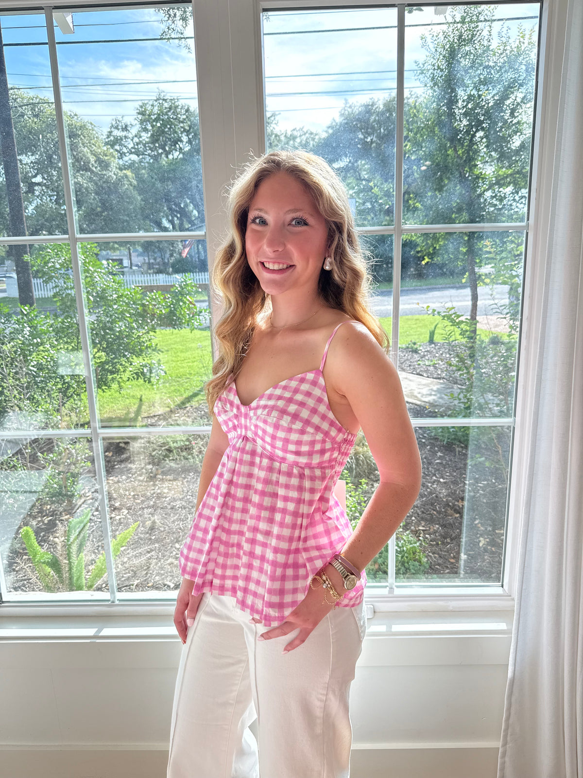 Bubblegum Breeze Tank - Pink