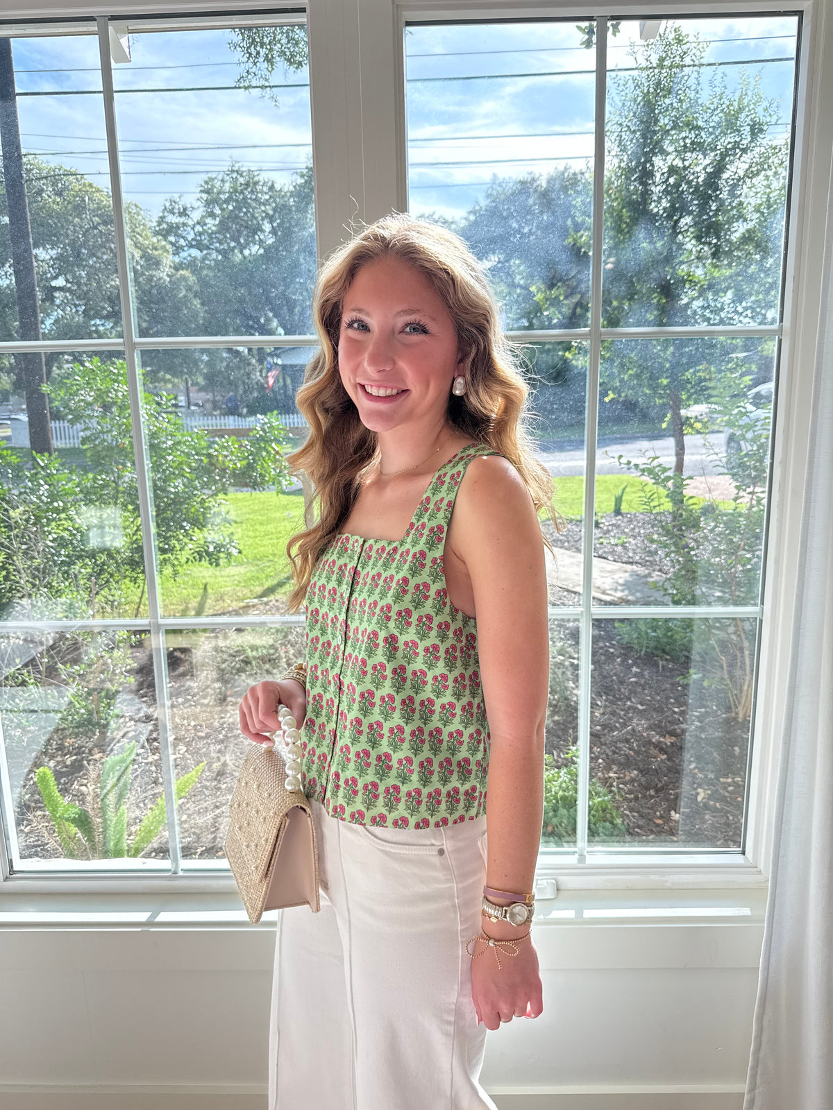 Secret Garden Top - Green