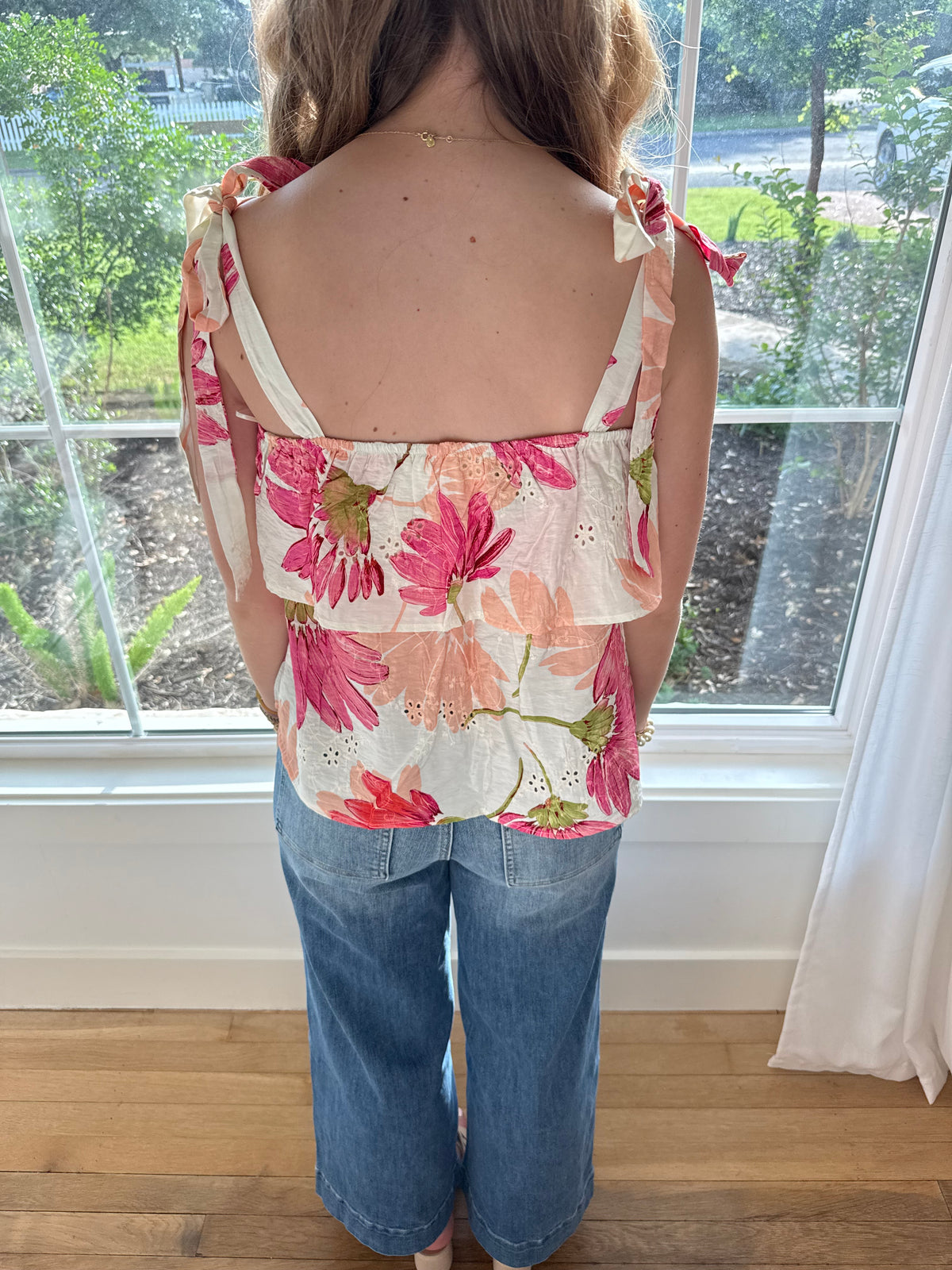 Blushing Bloom Top - Pink Multi