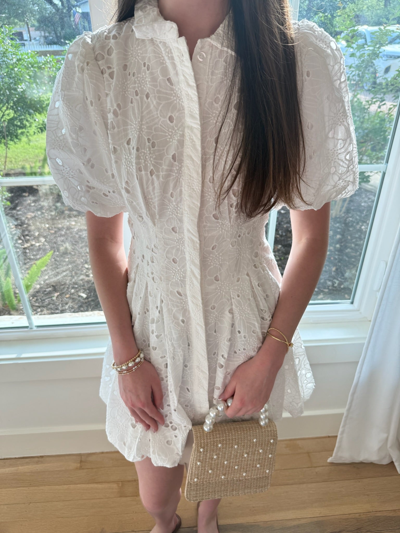 Southern Belle Dress - White