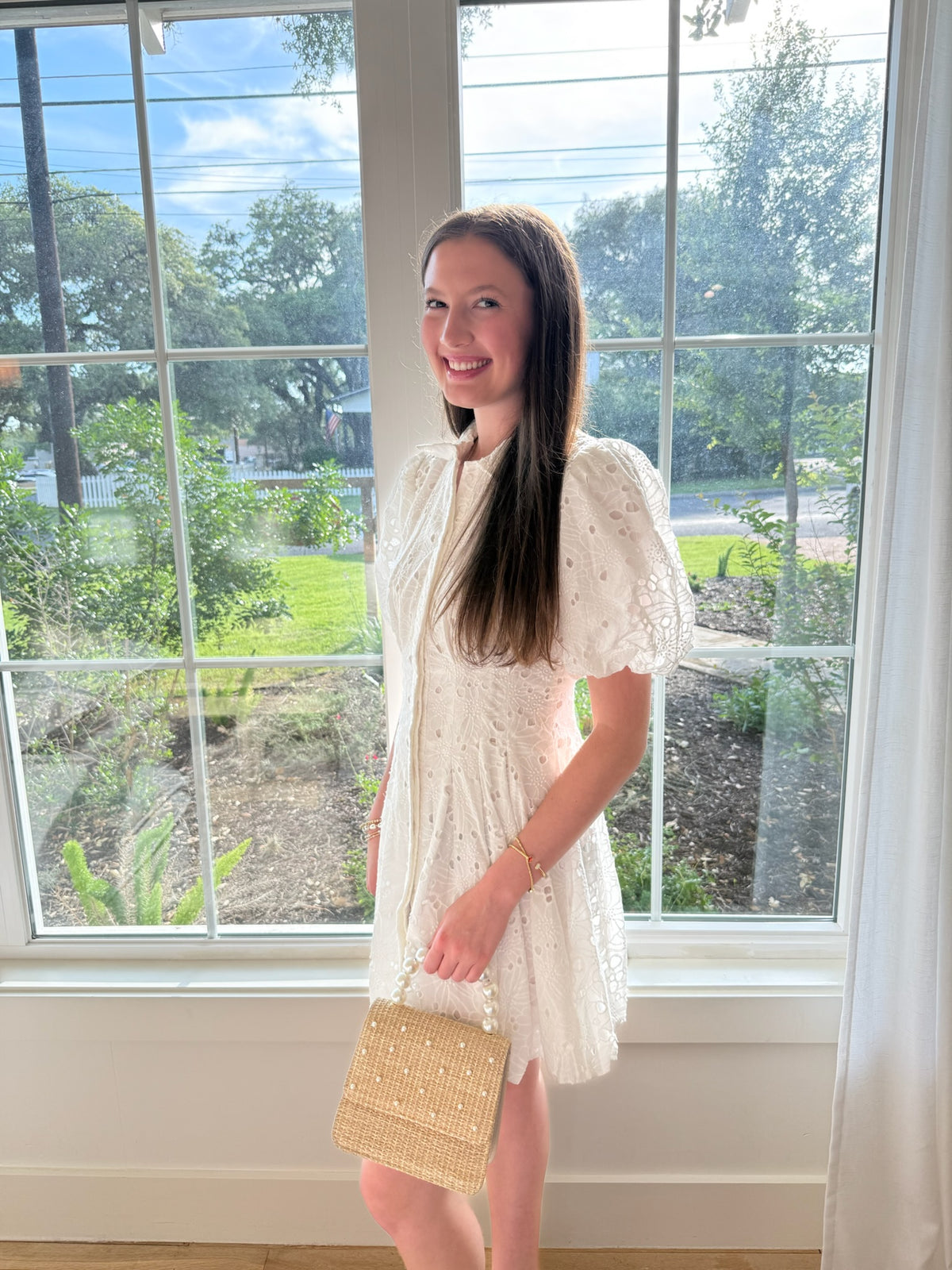 Southern Belle Dress - White