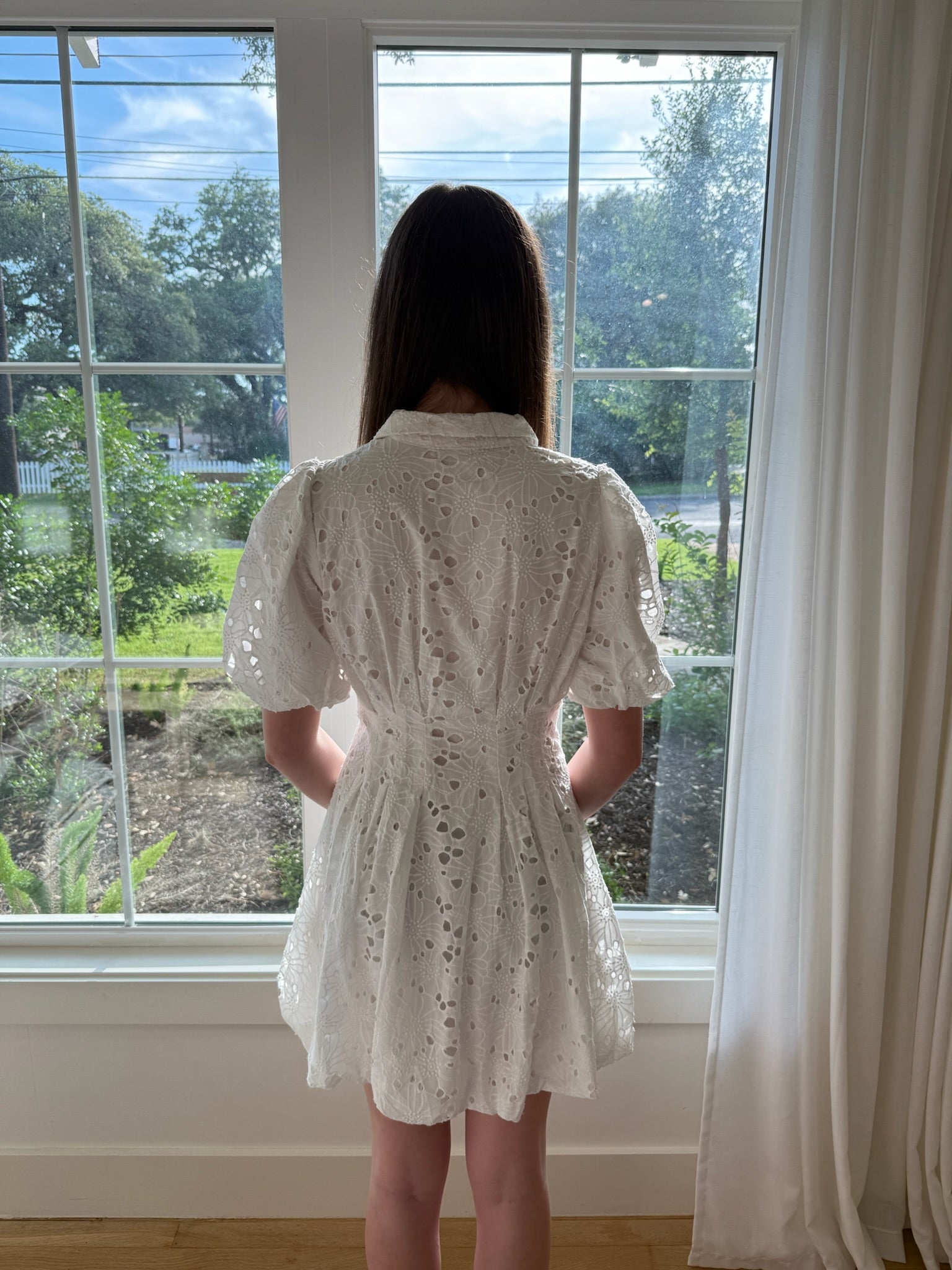 Southern Belle Dress - White