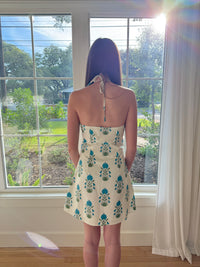 Ivory Meadow Mini Dress
