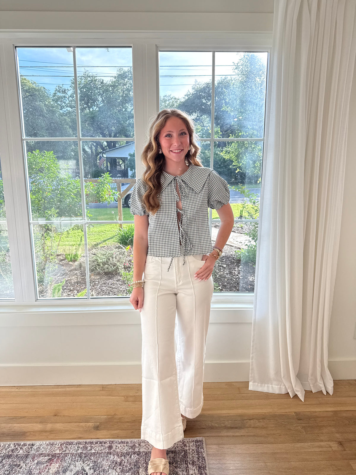 Bluebell Picnic Top - Blue