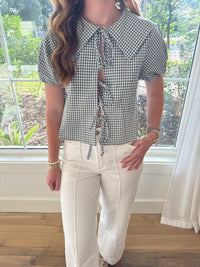 Bluebell Picnic Top - Blue