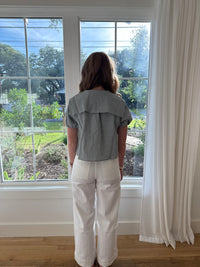 Bluebell Picnic Top - Blue