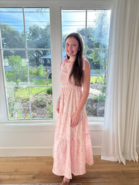 Tie The Knot Maxi Dress - Pink