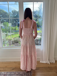 Tie The Knot Maxi Dress - Pink