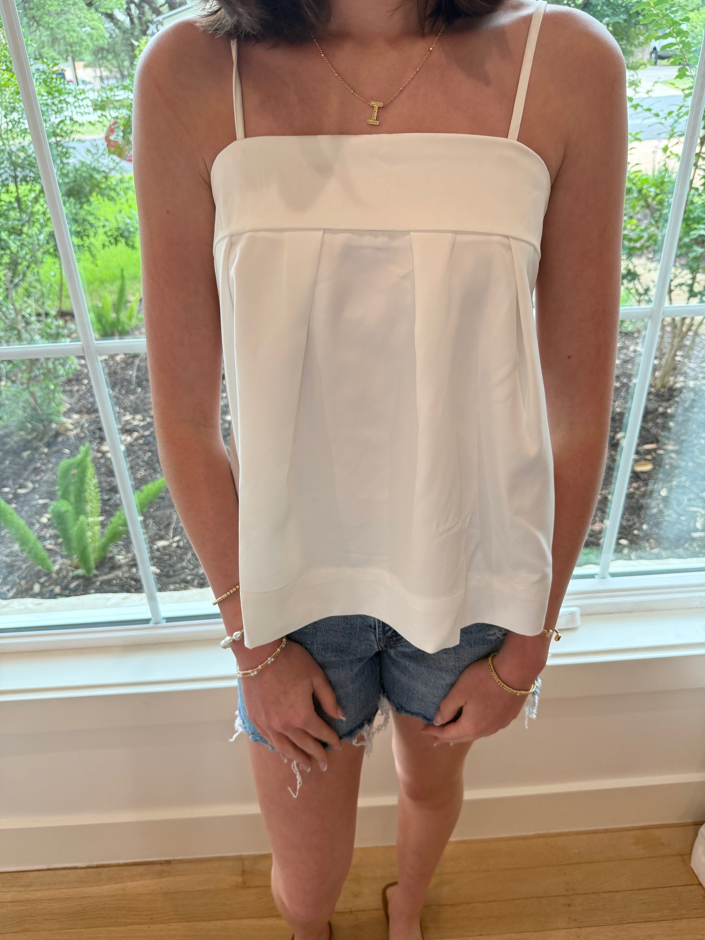 The Firecracker Cami - White