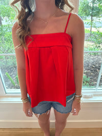 The Firecracker Cami - Red