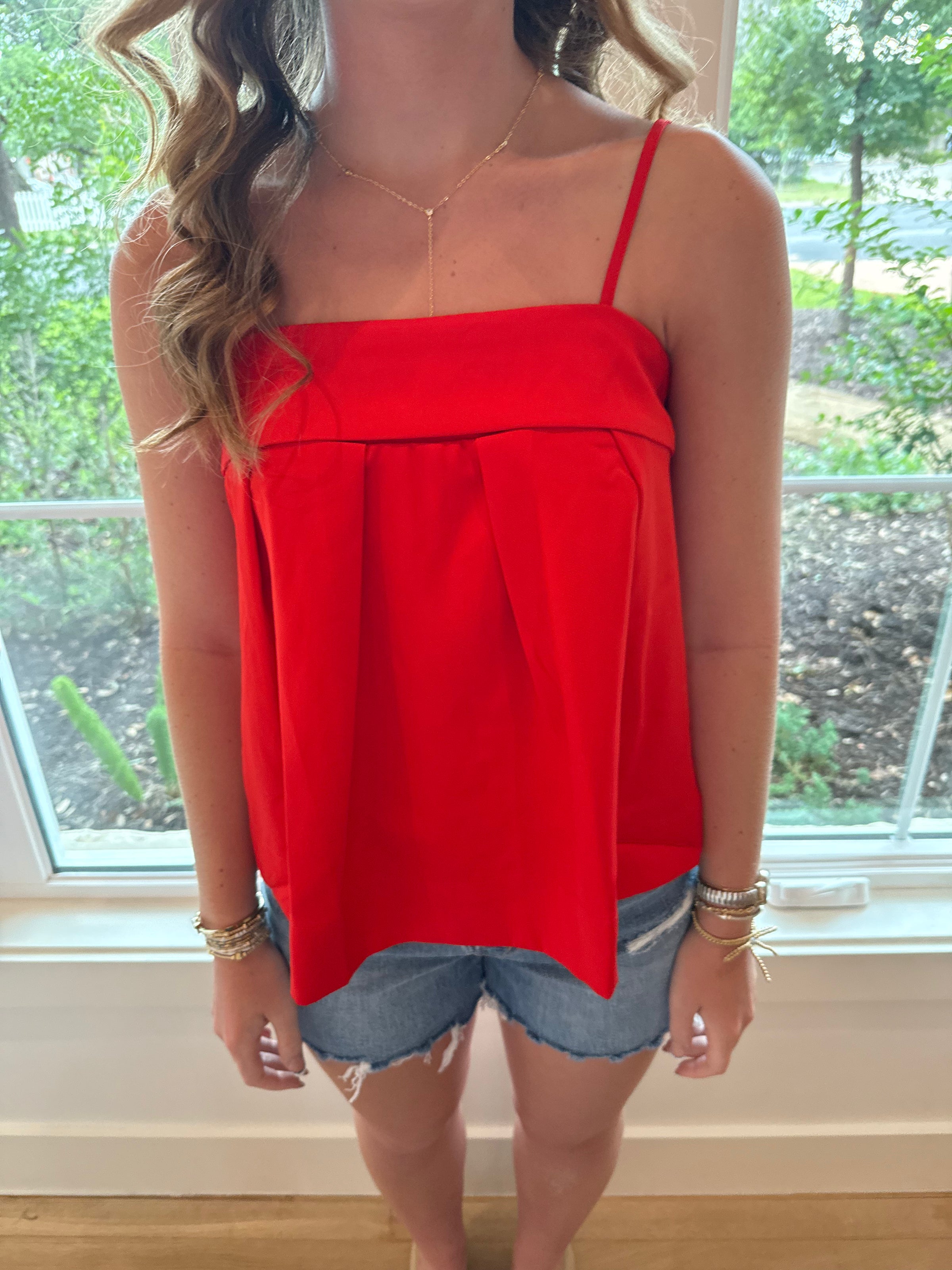 The Firecracker Cami - Red