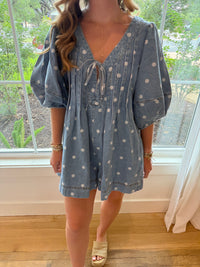 Denim Darling Romper