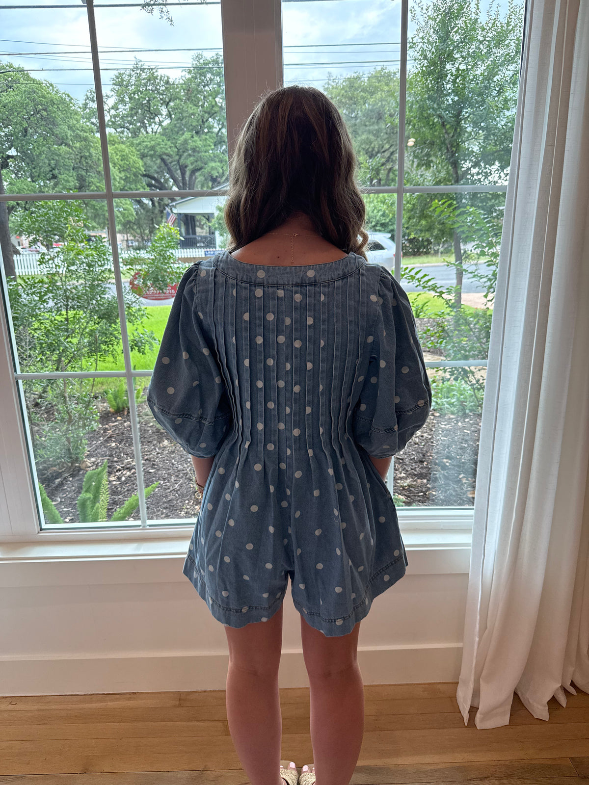 Denim Darling Romper