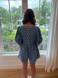 Denim Darling Romper
