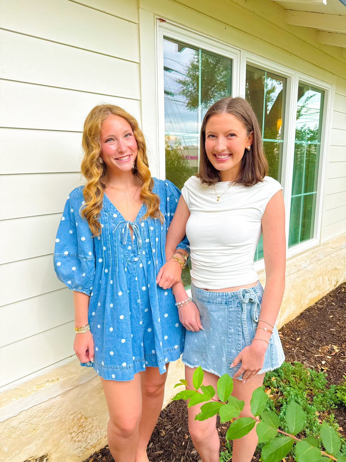 Denim Darling Skort