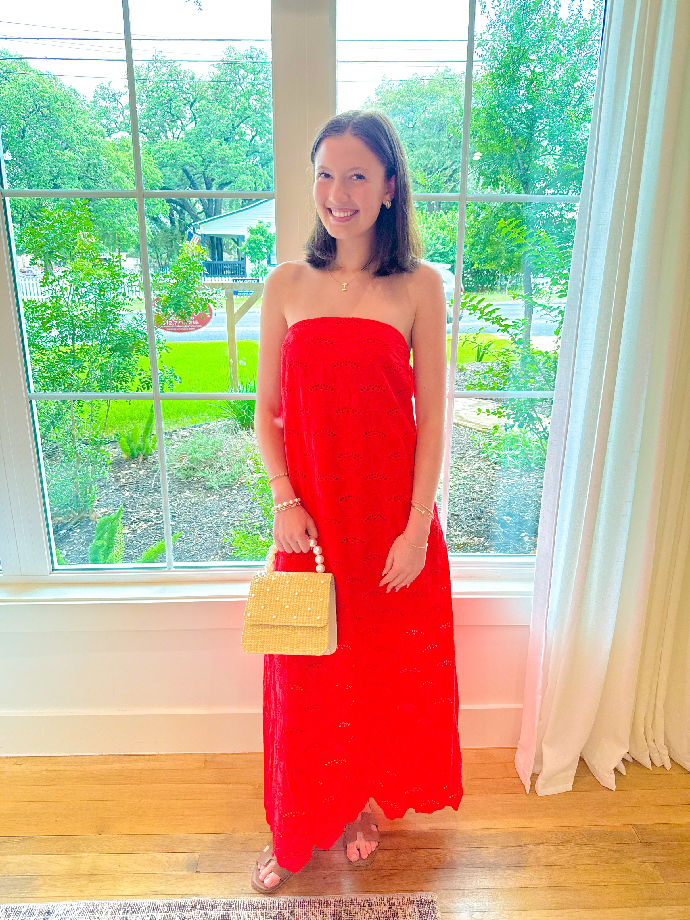 Ruby Romance Midi Dress