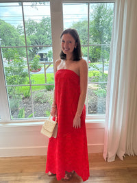 Ruby Romance Midi Dress