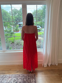 Ruby Romance Midi Dress