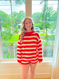 All American Lounge Set - Red