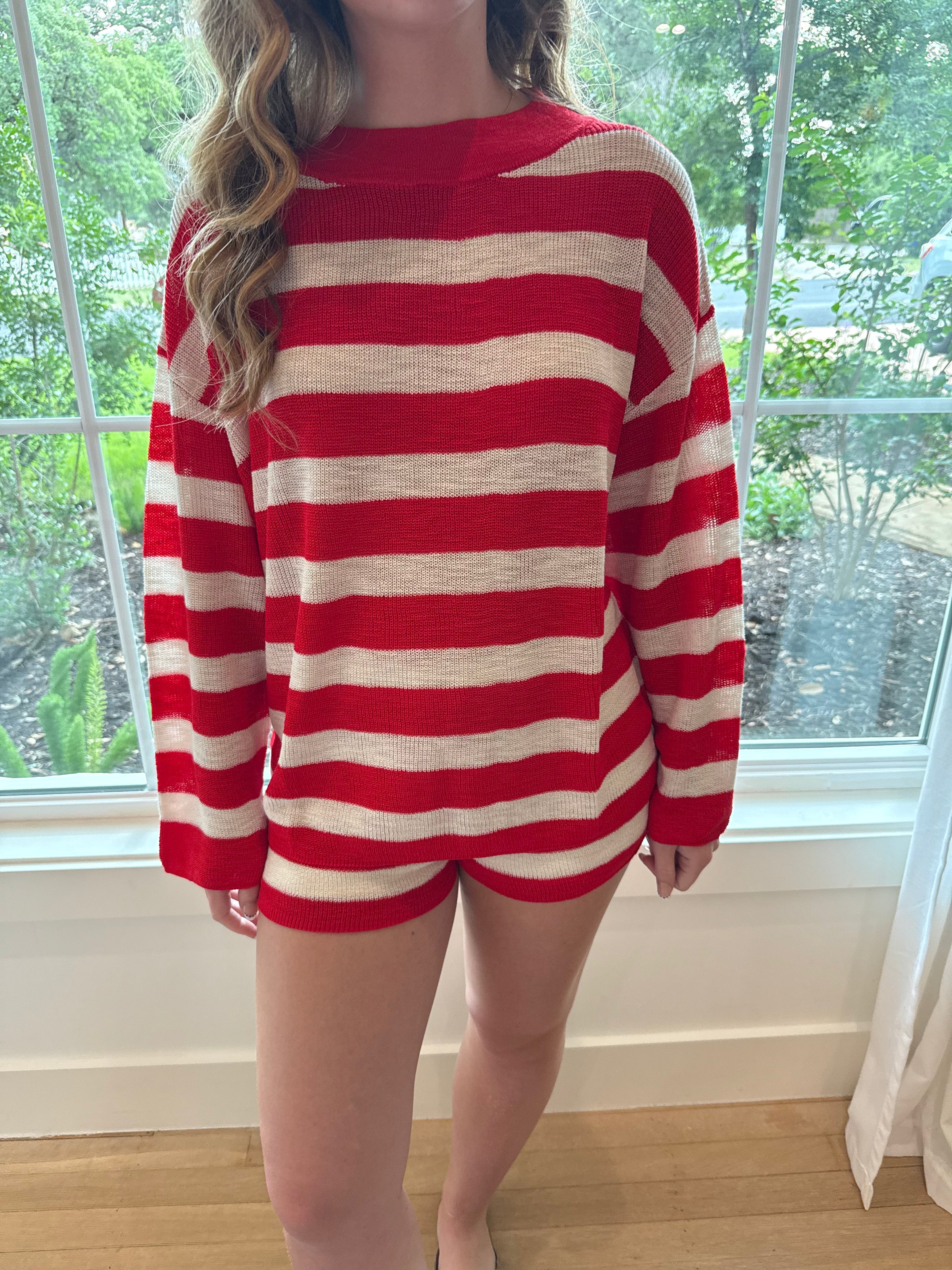 All American Lounge Set - Red