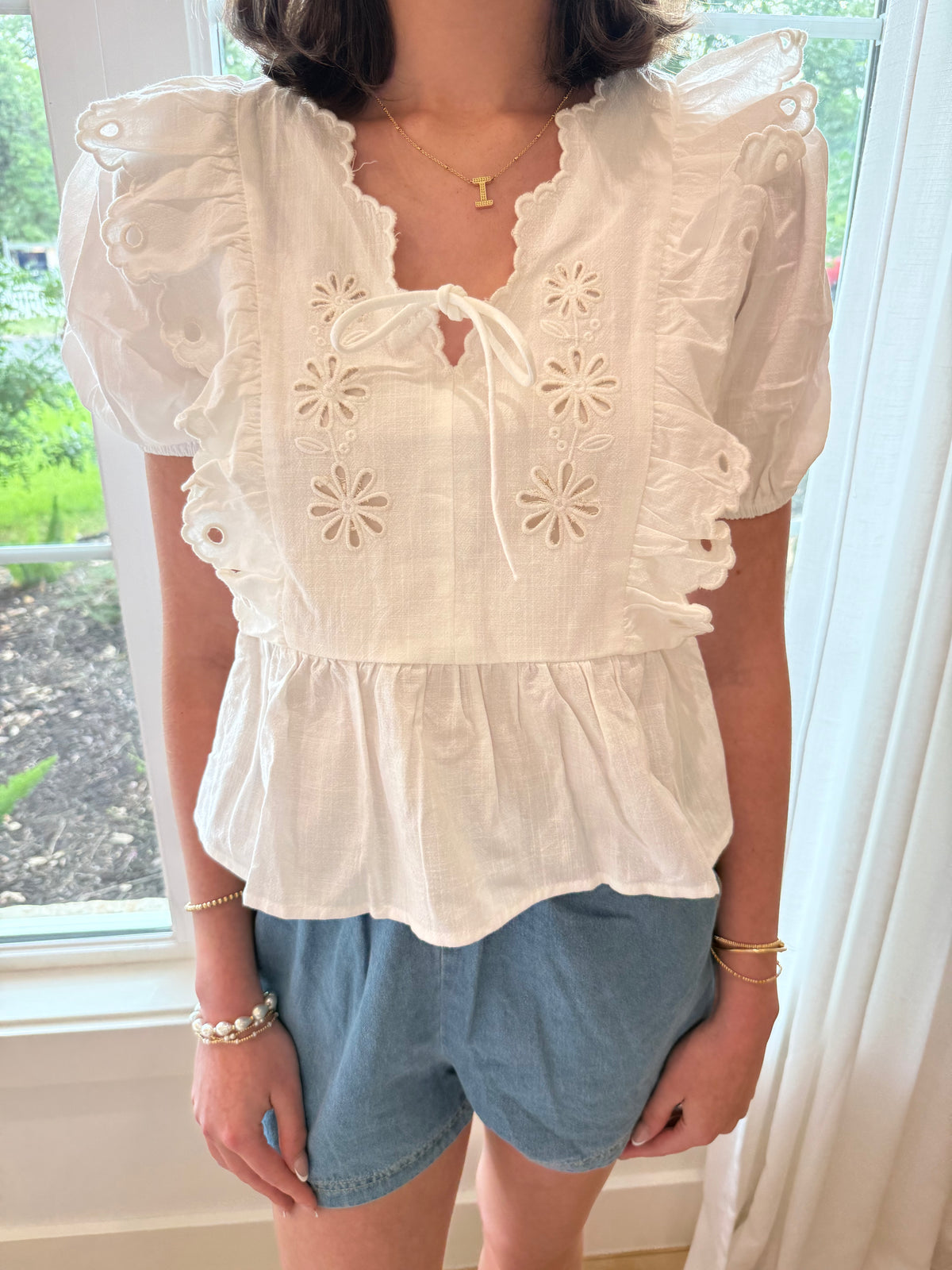 Southern Charm Top - Off White